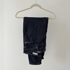 AllSaints - Men’s Tapered Ridge jeans - Dark Indigo Blue